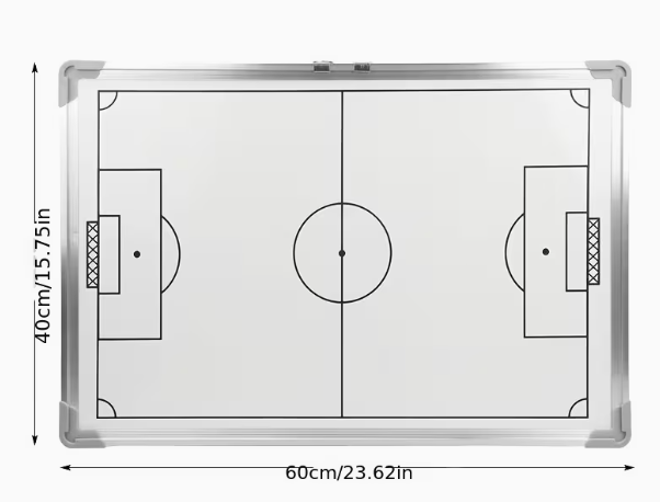 Coaches Tactic White Board 60X40cm