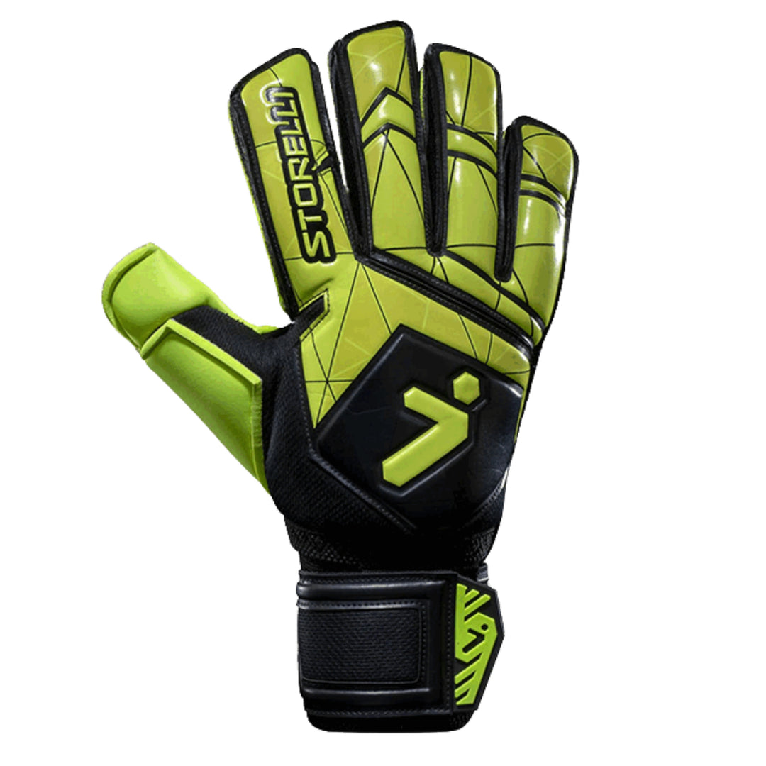 Storelli Goalkeeper Gloves Gladiator Recruit V3 - Black / Yellow