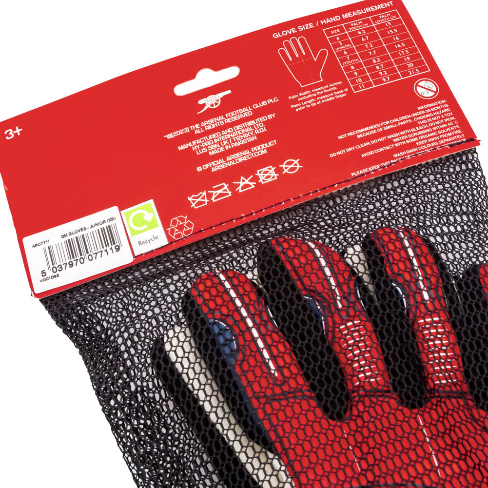 Arsenal FC Delta Goalkeeper Gloves Youth - One Size