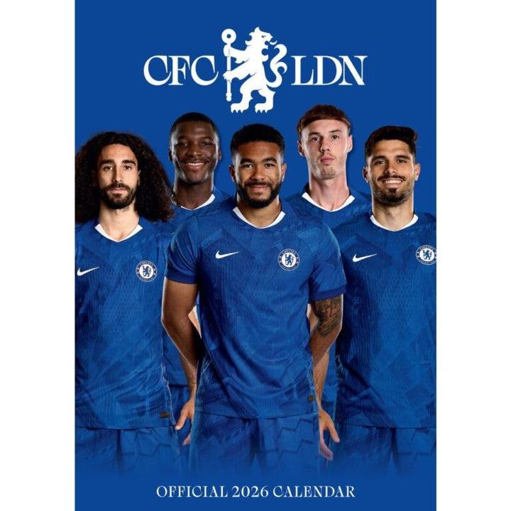 Chelsea FC A3 Calendar 2026