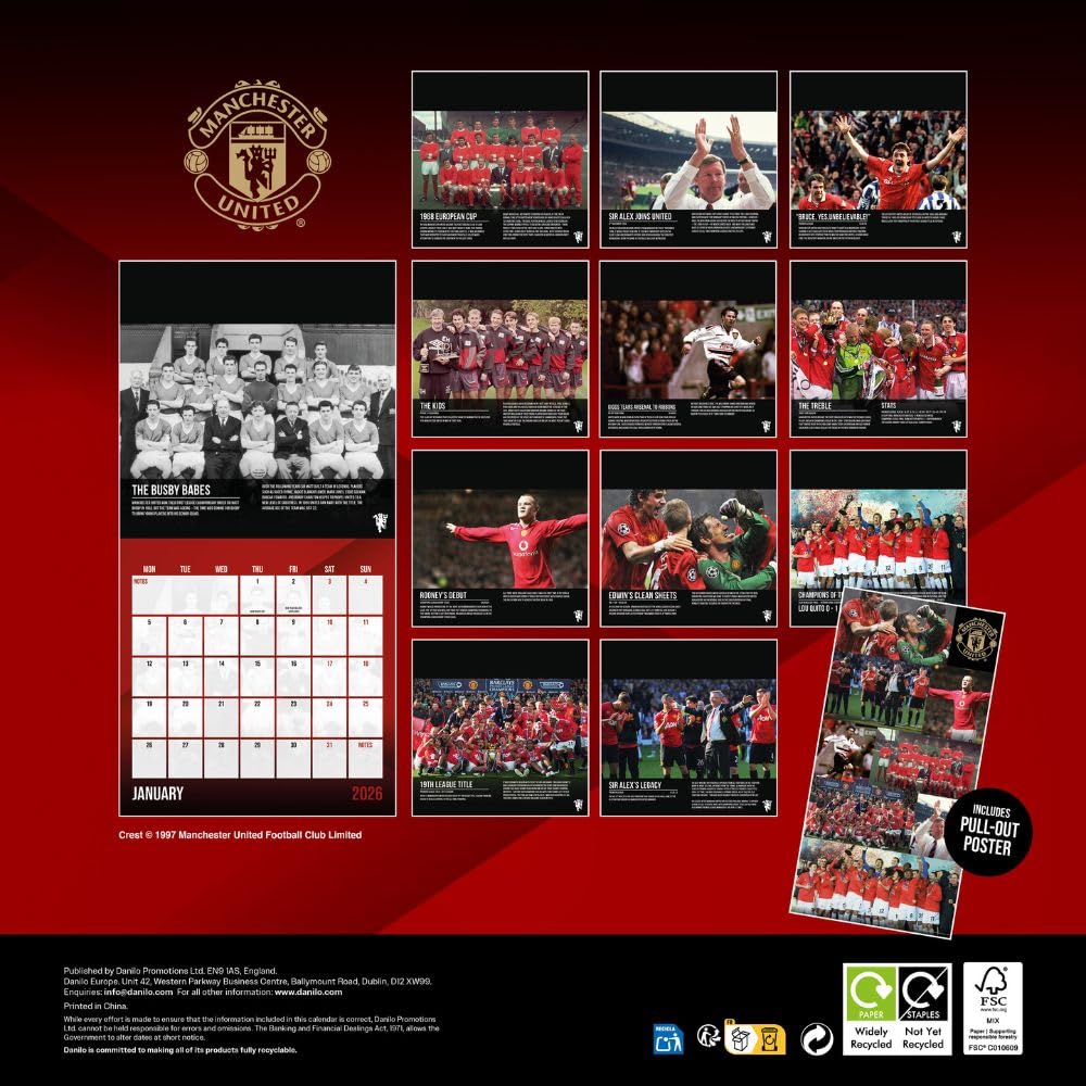 Manchester United 2026 Collector’s Edition Musical Gift Set