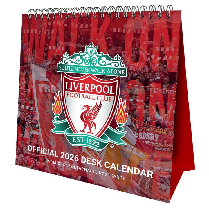 Liverpool 2026 Desktop Calendar