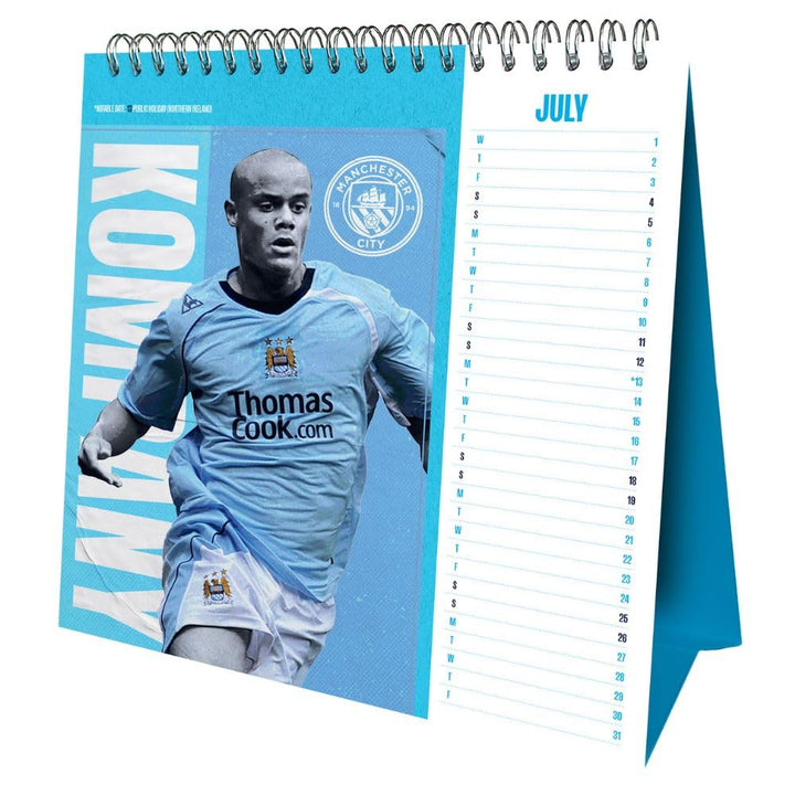 Manchester City 2026 Desktop Calendar