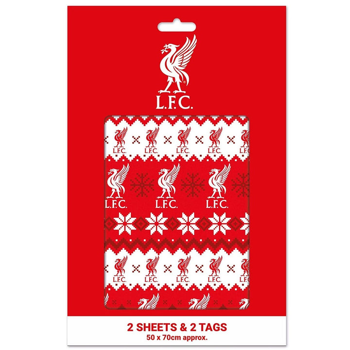 Liverpool FC Christmas Gift Wrap
