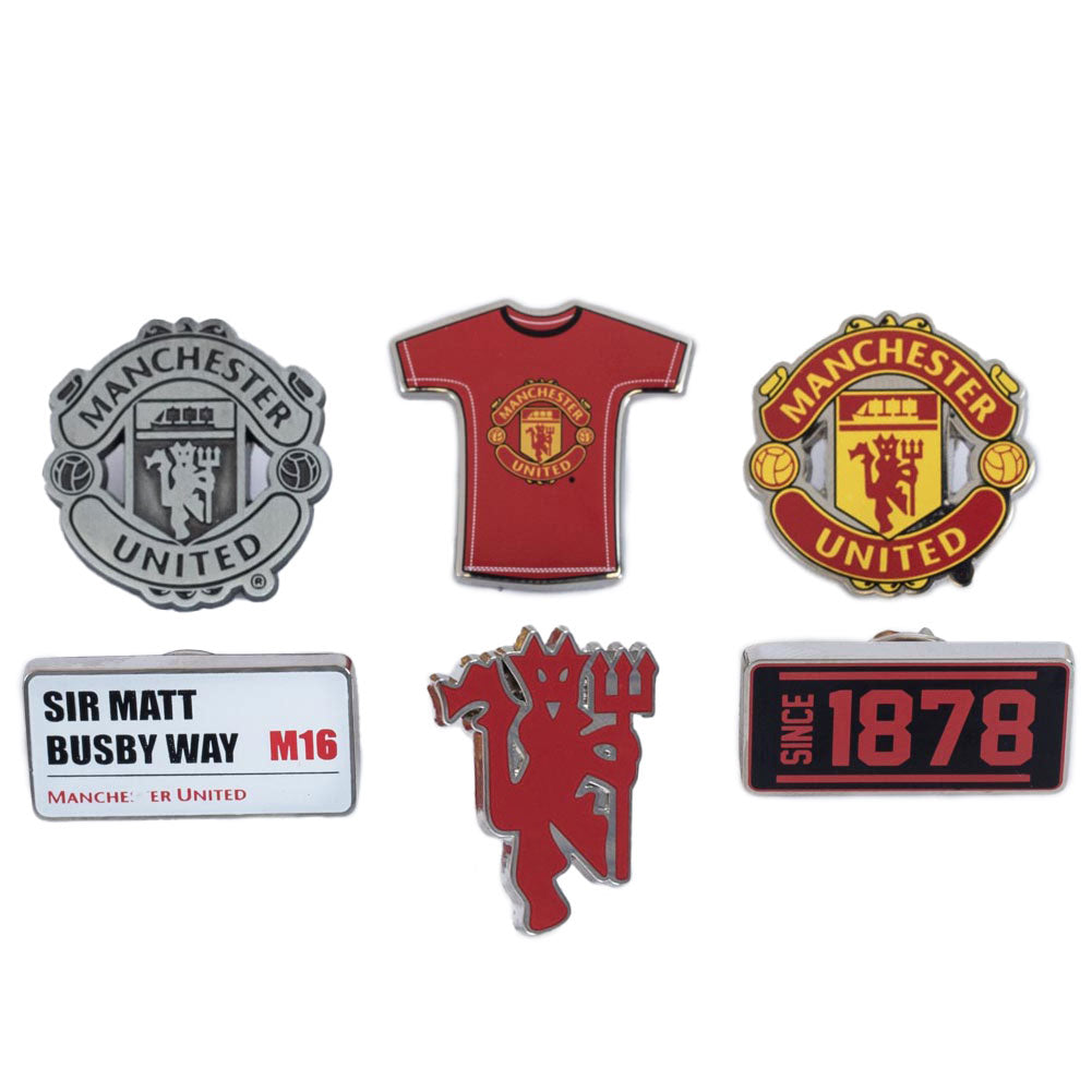 Manchester United Badge Set
