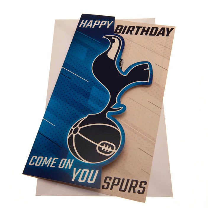 Tottenham Hotspur FC Crest Birthday Card
