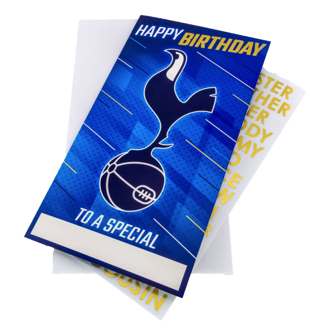 Tottenham Hotspur FC Personalised Birthday Card