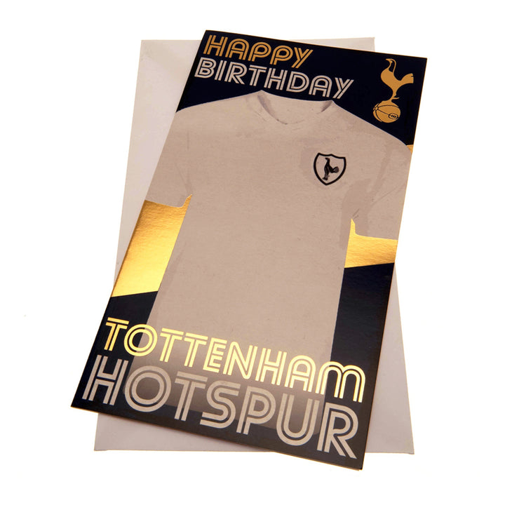Tottenham Hotspur FC Retro Shirt Birthday Card