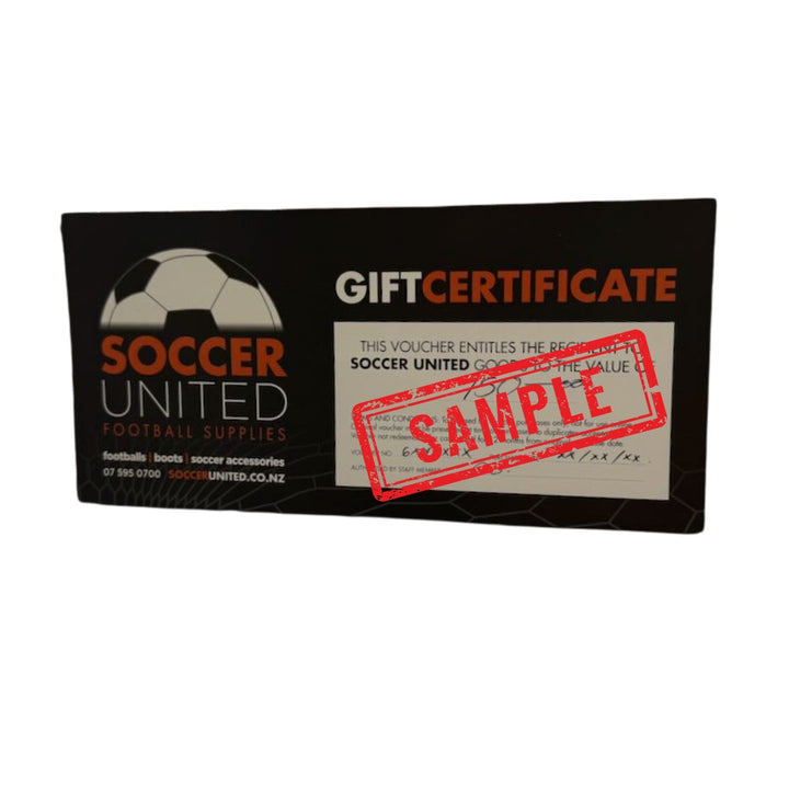 Soccer United Gift Certificate – In-Store Use Only