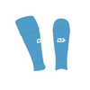 Dynasty Footless Socks - BLUE