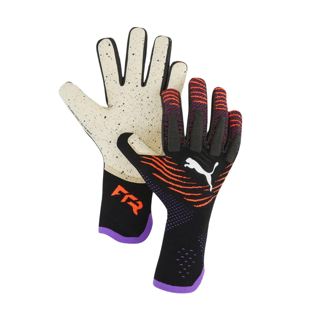 Puma Future Ultimate NC Goalkeeper Gloves - BLACK/GLOWING RED