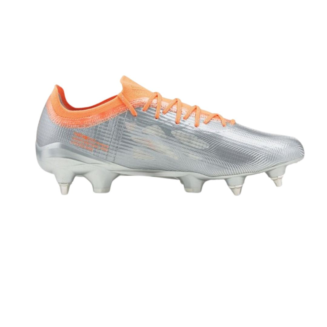 Puma Ultra 1.4 MXSG Boots - DIAMOND SILVER/NEON CITRUS