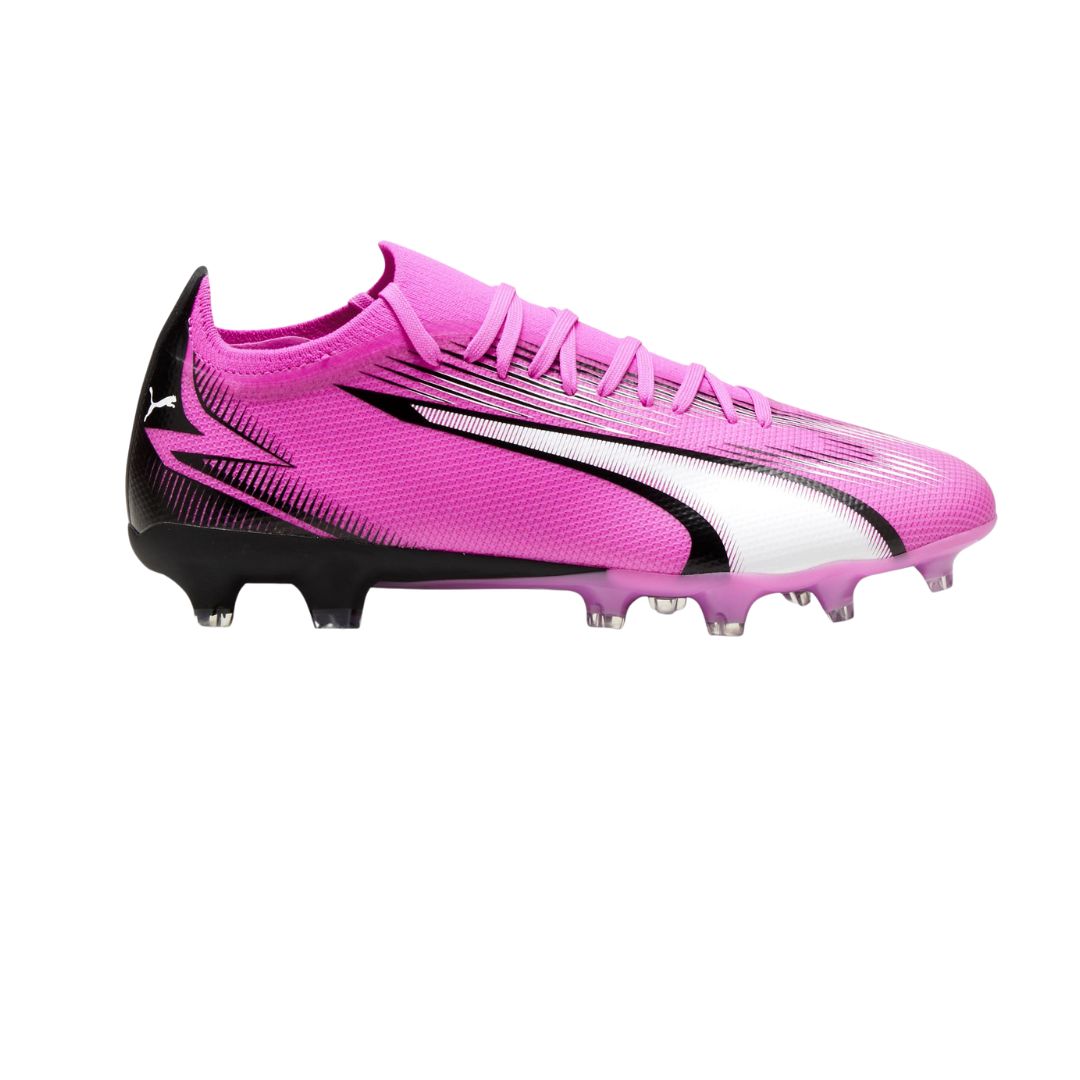Puma Ultra Match FG/AG Boots - POISON PINK/PUMA WHITE/PUMA BLACK