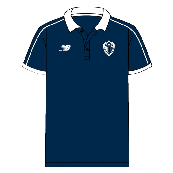 Auckland FC 26/27 Navy Media Polo - Unisex