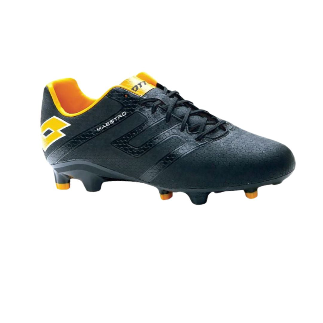 Lotto Maestro 705 IV FG Boots - BLACK/ORANGE