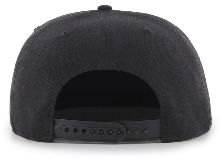 Liverpool 47 Brand Captain Baseball Cap Snapback Black Metallic