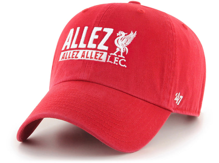 Liverpool FC Clean Up Cap – Allez Allez Allez -Red