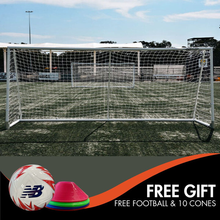 Alpha Aluminium Elite Goal  5m x 2m - NEW STYLE!