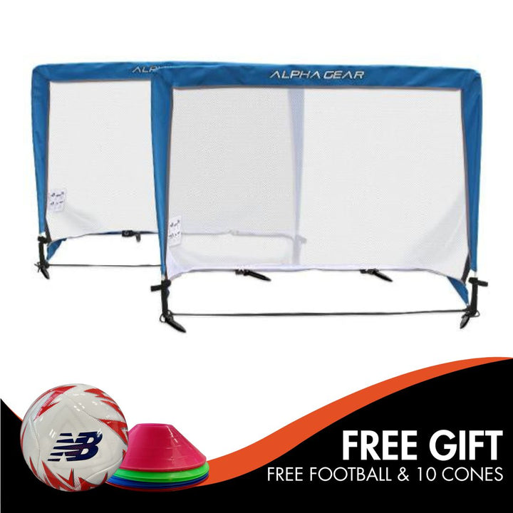 Alpha Pop Up Square Goal (pair) 4ft
