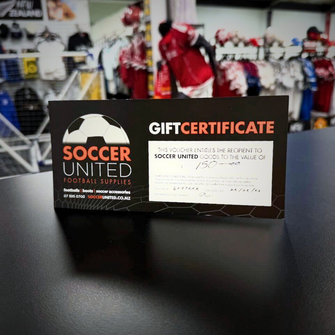 Soccer United Gift Certificate – In-Store Use Only