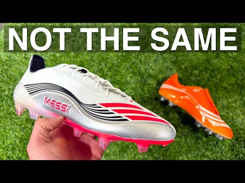 Adidas F50 Elite Messi FG - Cloud White / Lucid Red / Silver Metallic