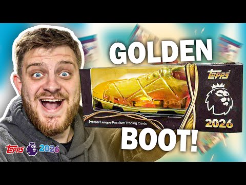 Topps 2026 Premier League Golden Boot Tin