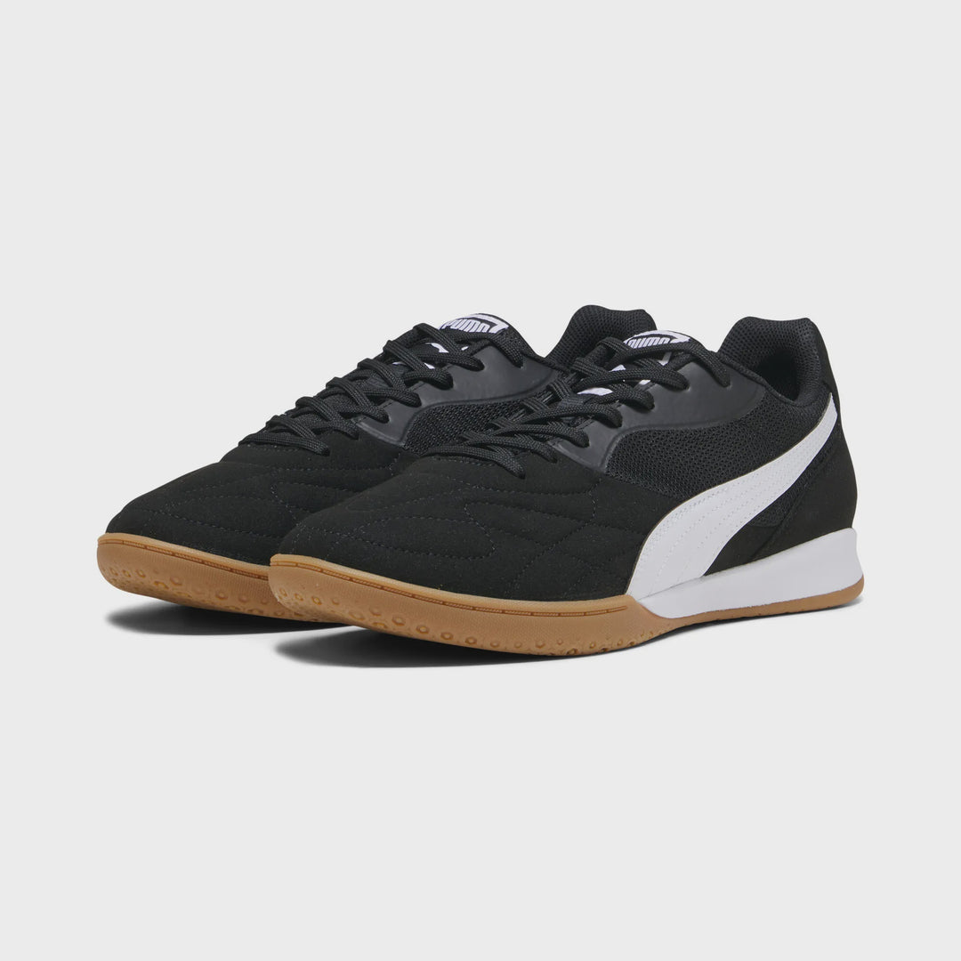 Puma King Top IT - BLACK/WHITE/GOLD
