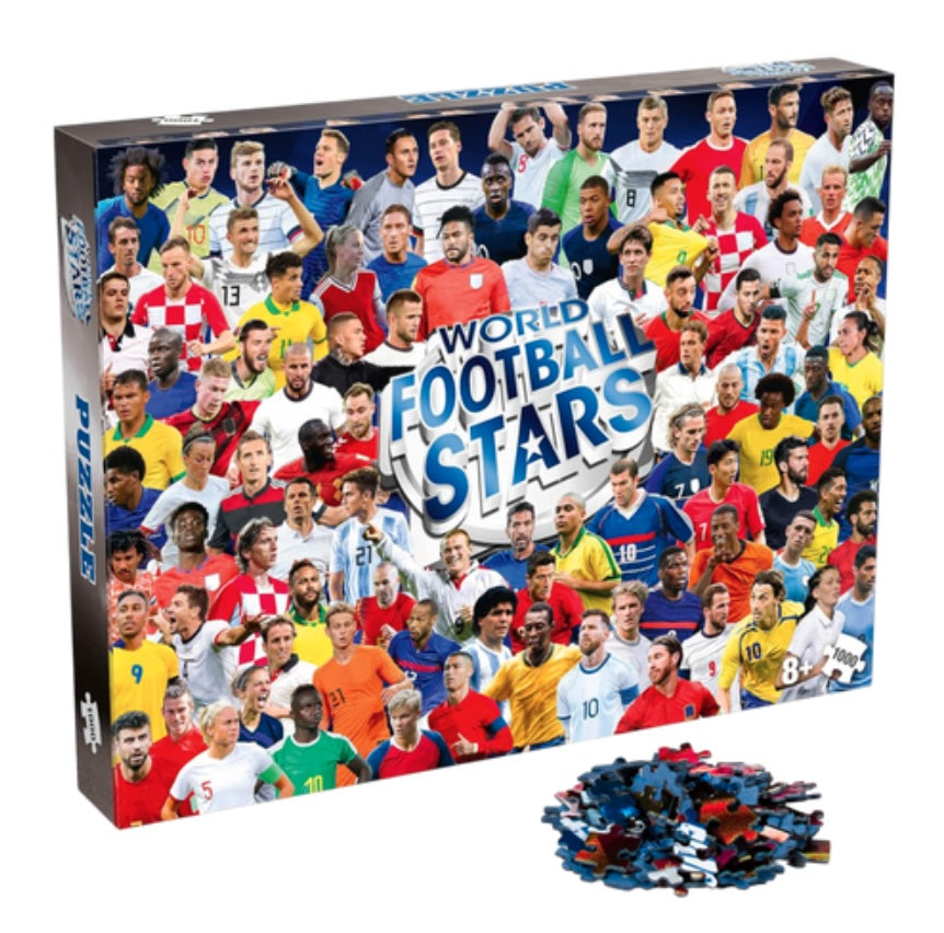 World Football Stars Jigsaw Puzzle - 1000 Piece