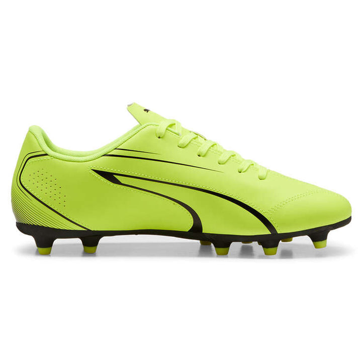 Puma Vitoria FG/AG Junior Boots - ELECTRIC LIME/PUMA BLACK