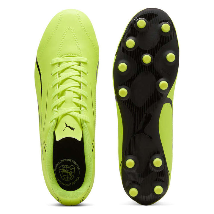 Puma Vitoria FG/AG Junior Boots - ELECTRIC LIME/PUMA BLACK