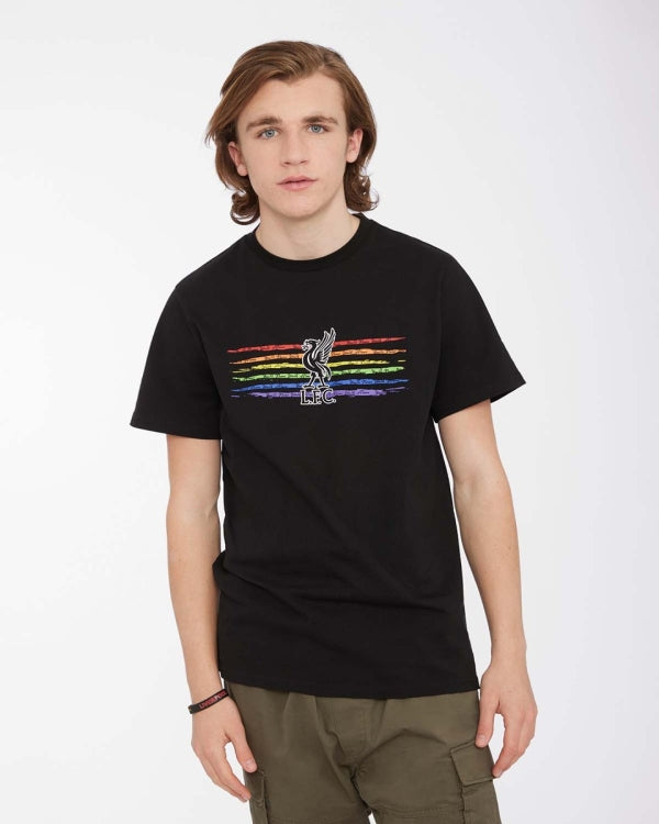Liverpool FC Liverbird Pride T Shirt Mens