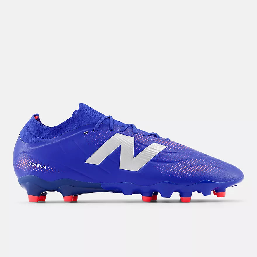 Tekala Team Low Laced FG v5 - Blue/Red/Silver